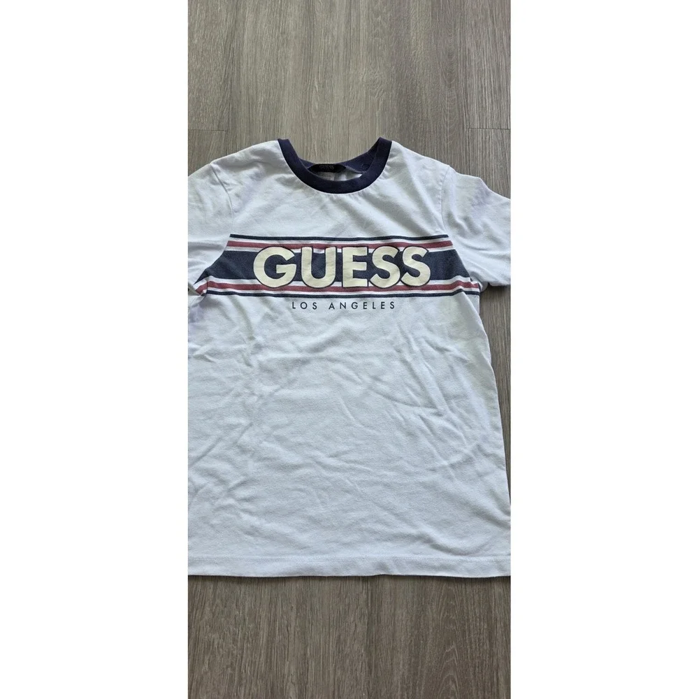 Boys Clothing Lot Size 8 Guess Kids T-Shirt US Polo Assn Pants Shein NY Set‎ 4pc